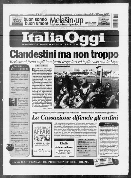 Italia oggi : quotidiano di economia finanza e politica